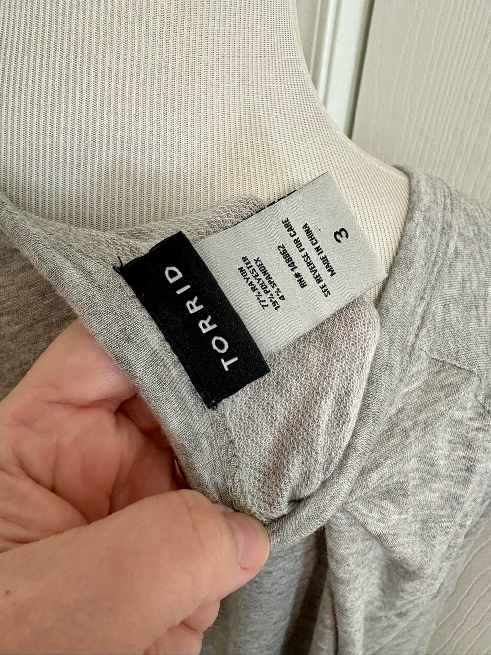 Torrid Choker Raglan Sweatshirt - Picture 4 of 4